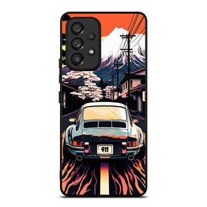 PORSCHE CAR 911 RACING CAR PAINTING Samsung Galaxy A53 Case Cover