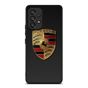 PORSCHE LOGO CARBON Samsung Galaxy A53 Case Cover