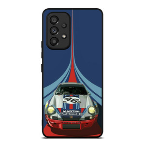 PORSCHE MARTINI RACING CAR LOGO 46 Samsung Galaxy A53 Case Cover