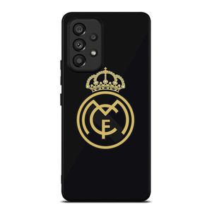 REAL MADRID CF LOGO BLACK Samsung Galaxy A53 Case Cover