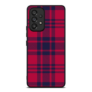 RED BLUE TARTAN PLAID PATTERN Samsung Galaxy A53 Case Cover RED BLUE TARTAN PLAID PATTERN Samsung Galaxy A53 Case Cover