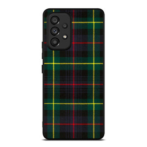 RED YELLOW TARTAN PLAID PATTERN Samsung Galaxy A53 Case Cover