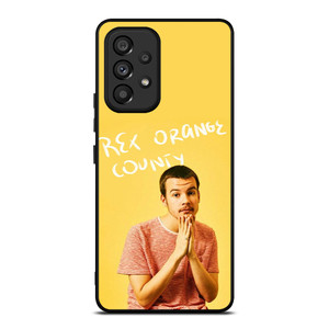 REX ORANGE COUNTY YELLOW Samsung Galaxy A53 Case Cover REX ORANGE COUNTY YELLOW Samsung Galaxy A53 Case Cover