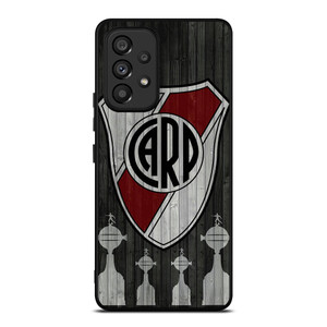 RIVER PLATE EL MAS GRANDE WOODEN LOGO Samsung Galaxy A53 Case Cover