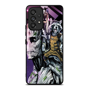 ROCKET RACCOON AND GROOT MARVEL Samsung Galaxy A53 Case Cover