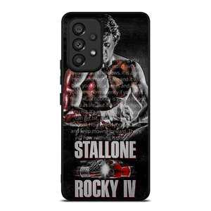 ROCKY BALBOA QUOTE ART Samsung Galaxy A53 Case Cover