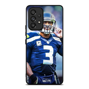 RUSSELL WILSON SEATTLE SEAHAWKS Samsung Galaxy A53 Case Cover RUSSELL WILSON SEATTLE SEAHAWKS Samsung Galaxy A53 Case Cover