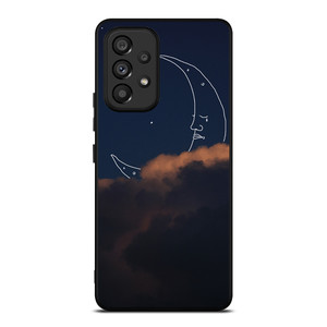 SAD CRESCENT MOON Samsung Galaxy A53 Case Cover SAD CRESCENT MOON Samsung Galaxy A53 Case Cover
