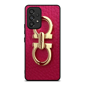 SALVATORE FERRAGAMO LOGO MAGENTA Samsung Galaxy A53 Case Cover