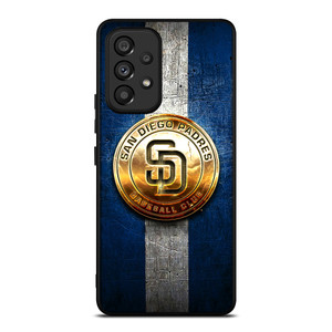 SAN DIEGO PADRES GOLD LOGO Samsung Galaxy A53 Case Cover