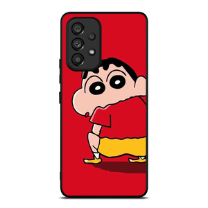 SHIN CHAN RED MINIMALIST Samsung Galaxy A53 Case Cover