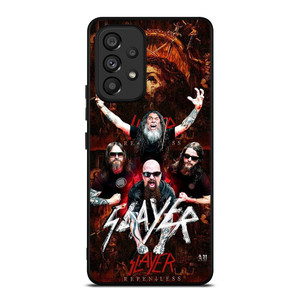 SLAYER METAL BAND POSTER Samsung Galaxy A53 Case Cover