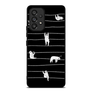 SLOTH KOALA STRIPE Samsung Galaxy A53 Case Cover