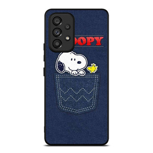 SNOOPY IN POCKET CARTOON Samsung Galaxy A53 Case Cover