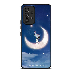 SNOOPY PEANUTS IN MOON Samsung Galaxy A53 Case Cover SNOOPY PEANUTS IN MOON Samsung Galaxy A53 Case Cover