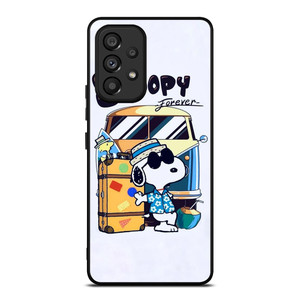 SNOOPY THE PEANUTS CHARLIE BROWN CARTOON FOREVER Samsung Galaxy A53 Case Cover