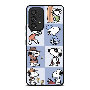 SNOOPY THE PEANUTS CHARLIE BROWN CARTOON Samsung Galaxy A53 Case Cover