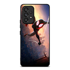 SPIDERMAN MILES MORALES ACROSS SPIDER-VERSE SWING Samsung Galaxy A53 Case Cover