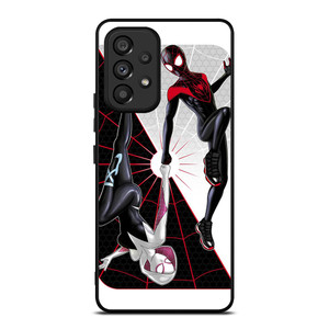 SPIDERMAN MILES MORALES SPIDER GWEN VERSE Samsung Galaxy A53 Case Cover