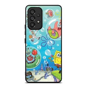 SPONGEBOB AND FRIENDS BUBBLES Samsung Galaxy A53 Case Cover