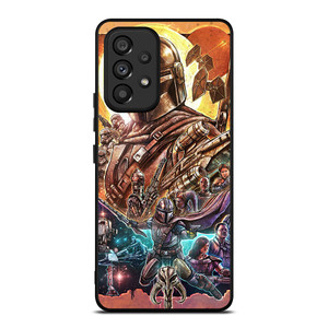 STAR WARS MANDALORIAN COLLAGE Samsung Galaxy A53 Case Cover
