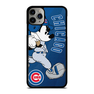 CHICAGO CUBS LOGO MICKEY MOUSE iPhone 11 Pro Max Case Cover