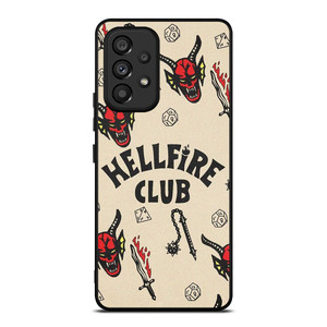 STRANGER THINGS HELLFIRE CLUB Samsung Galaxy A53 Case Cover