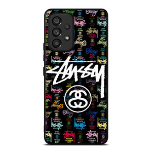 STUSSY COLLAGE LOGO Samsung Galaxy A53 Case Cover
