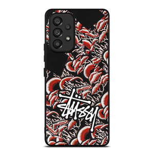 STUSSY CORAL PATTERN Samsung Galaxy A53 Case Cover