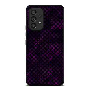 STYLISH HEXAGONAL VIOLET PATTERN Samsung Galaxy A53 Case Cover STYLISH HEXAGONAL VIOLET PATTERN Samsung Galaxy A53 Case Cover