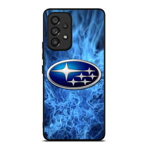 SUBARU BLUE FIRE LOGO Samsung Galaxy A53 Case Cover