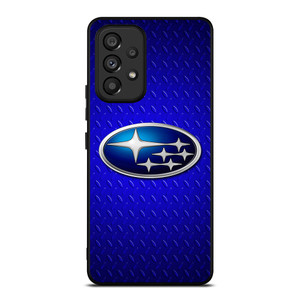 SUBARU BLUE METAL LOGO Samsung Galaxy A53 Case Cover