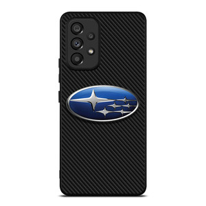 SUBARU CARBON LOGO Samsung Galaxy A53 Case Cover SUBARU CARBON LOGO Samsung Galaxy A53 Case Cover