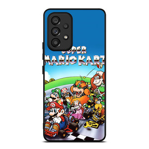 SUPER MARIO KART BROSS NINTENDO GAMES POSTER Samsung Galaxy A53 Case Cover