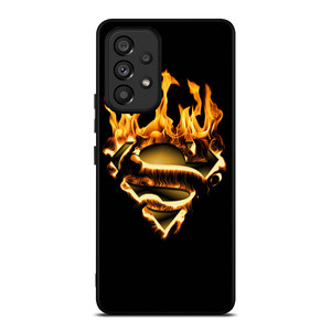 SUPERMAN LOGO FIRE Samsung Galaxy A53 Case Cover