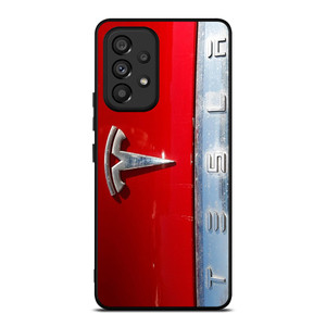 TESLA METAL EMBLEM Samsung Galaxy A53 Case Cover