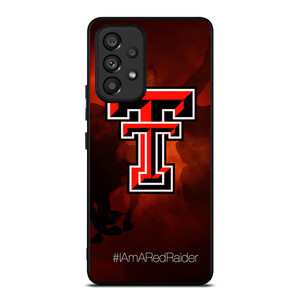 TEXAS TECH FOOTBALL LOGO Samsung Galaxy A53 Case Cover