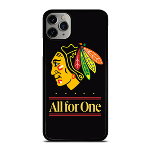 CHICAGO BLACKHAWKS ALL FOR ONE iPhone 11 Pro Max Case Cover