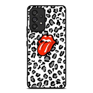 THE ROLLING STONES LEOPARD SKIN Samsung Galaxy A53 Case Cover