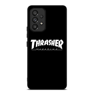 THRASHER SKATEBOARD MAGAZINE BLACK Samsung Galaxy A53 Case Cover