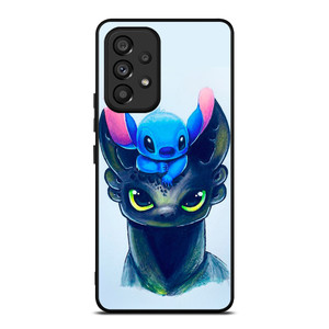 TOOTHLESS AND STITCH ART Samsung Galaxy A53 Case Cover TOOTHLESS AND STITCH ART Samsung Galaxy A53 Case Cover