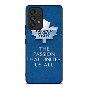 TORONTO MAPLE LEAFS NHL QUOTES Samsung Galaxy A53 Case Cover