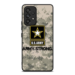 US ARMY ARMY STRONG CAMO Samsung Galaxy A53 Case Cover US ARMY ARMY STRONG CAMO Samsung Galaxy A53 Case Cover