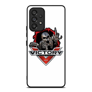 VICTORY MOTORCYCLE SKULL USA LOGO Samsung Galaxy A53 Case Cover