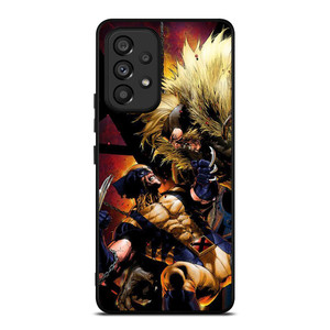 WOLVERINE VS SABRETOOTH Samsung Galaxy A53 Case Cover