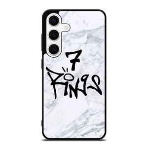 7 RINGS ARIANA GRANDE MARBLE Samsung Galaxy S24 Case Cover