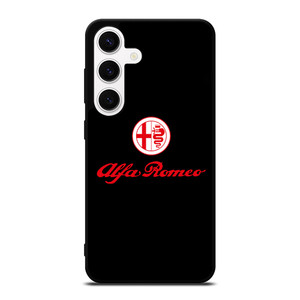 ALFA ROMEO RED SYMBOL Samsung Galaxy S24 Case Cover ALFA ROMEO RED SYMBOL Samsung Galaxy S24 Case Cover