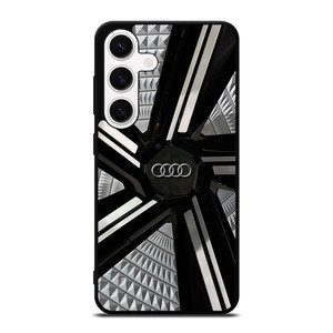 AUDI WHEEL SYMBOL Samsung Galaxy S24 Case Cover AUDI WHEEL SYMBOL Samsung Galaxy S24 Case Cover