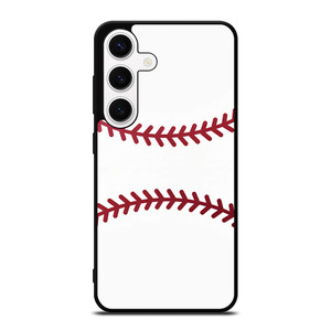 BASEBALL RED STITCHING Samsung Galaxy S24 Case Cover