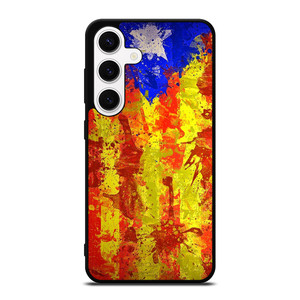 CATALONIA FLAG BRUSHES Samsung Galaxy S24 Case Cover